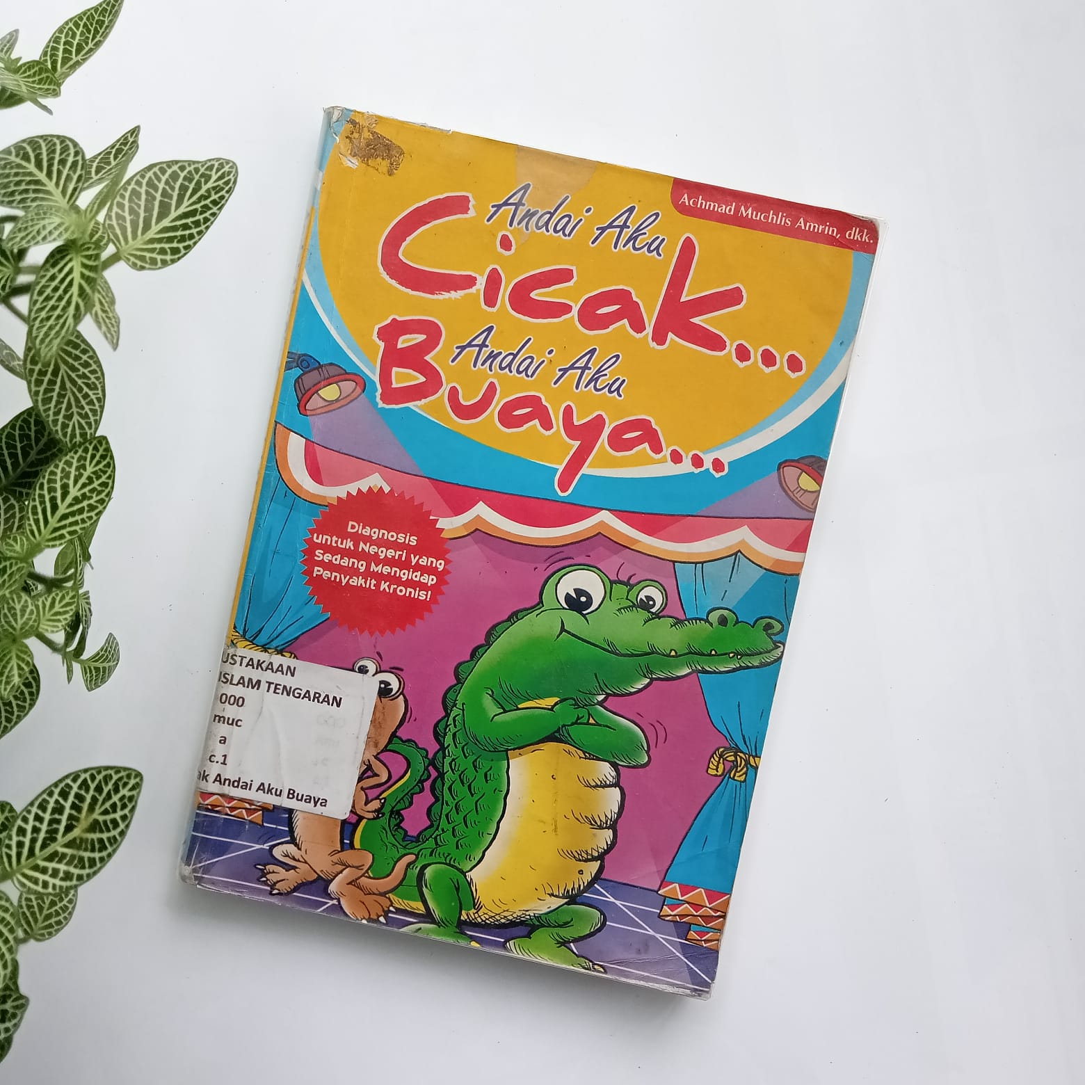 Sampul buku ANDAI AKU CICAK ANDAI AKU BUAYA