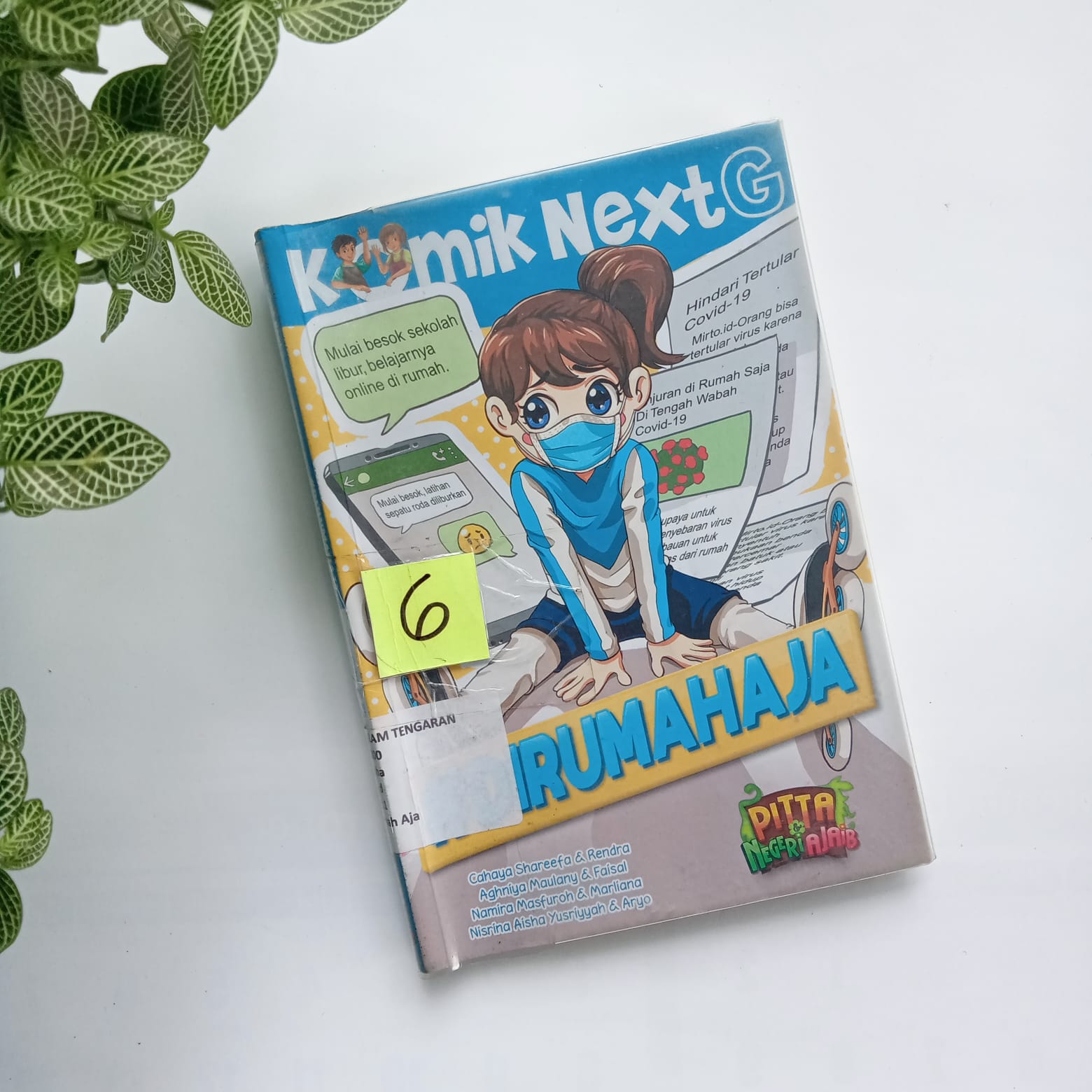 Sampul buku KOMIK NEXT G : DIRUMAH SAJA (6)