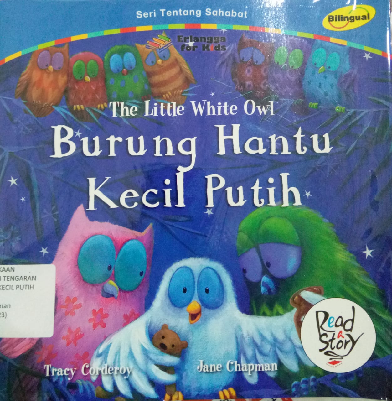 Sampul buku BURUNG  HANTU KECIL PUTIH