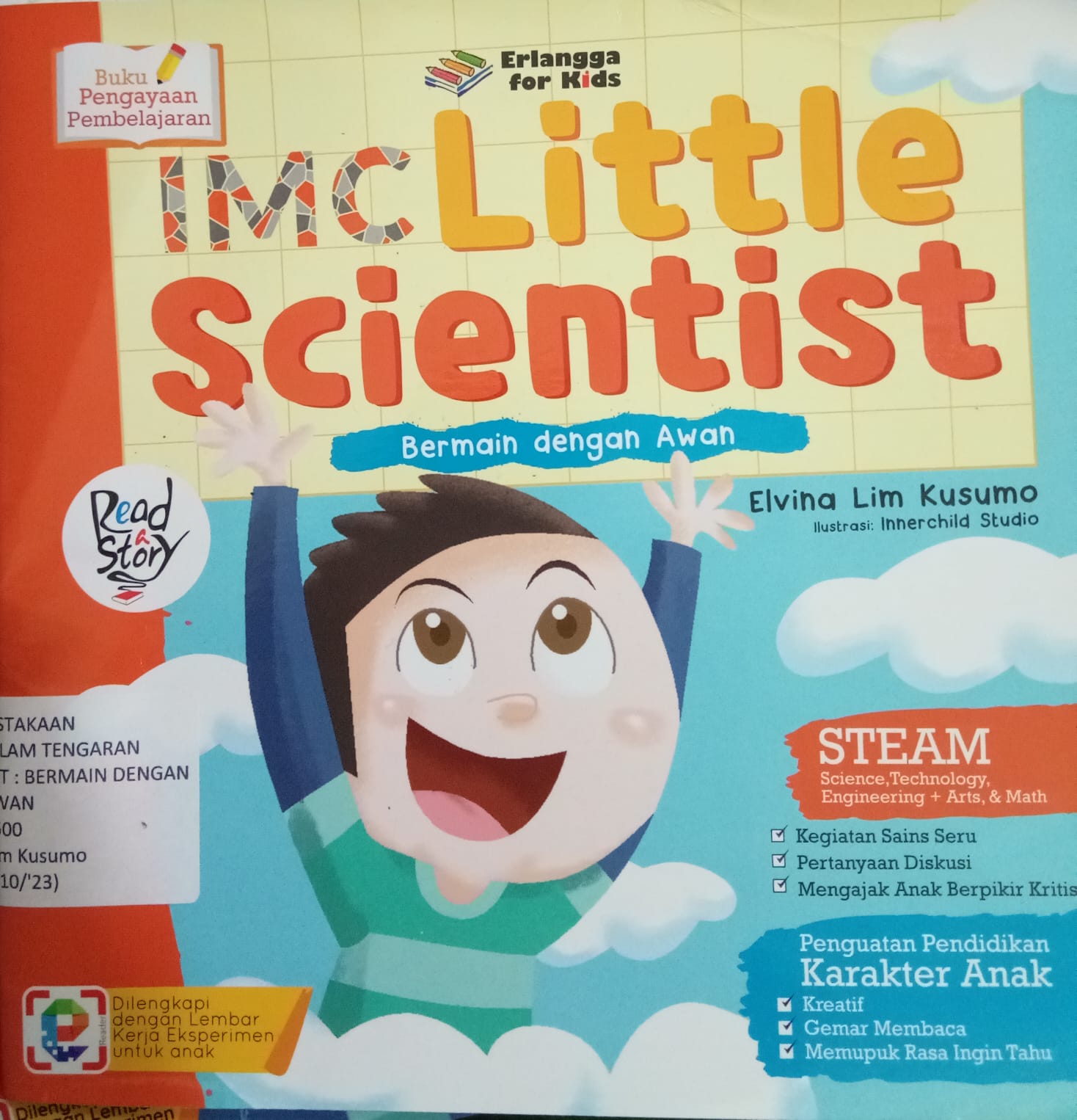 Sampul buku IMC LITTLE SCIENTIST : BERMAIN DENGAN AWAN