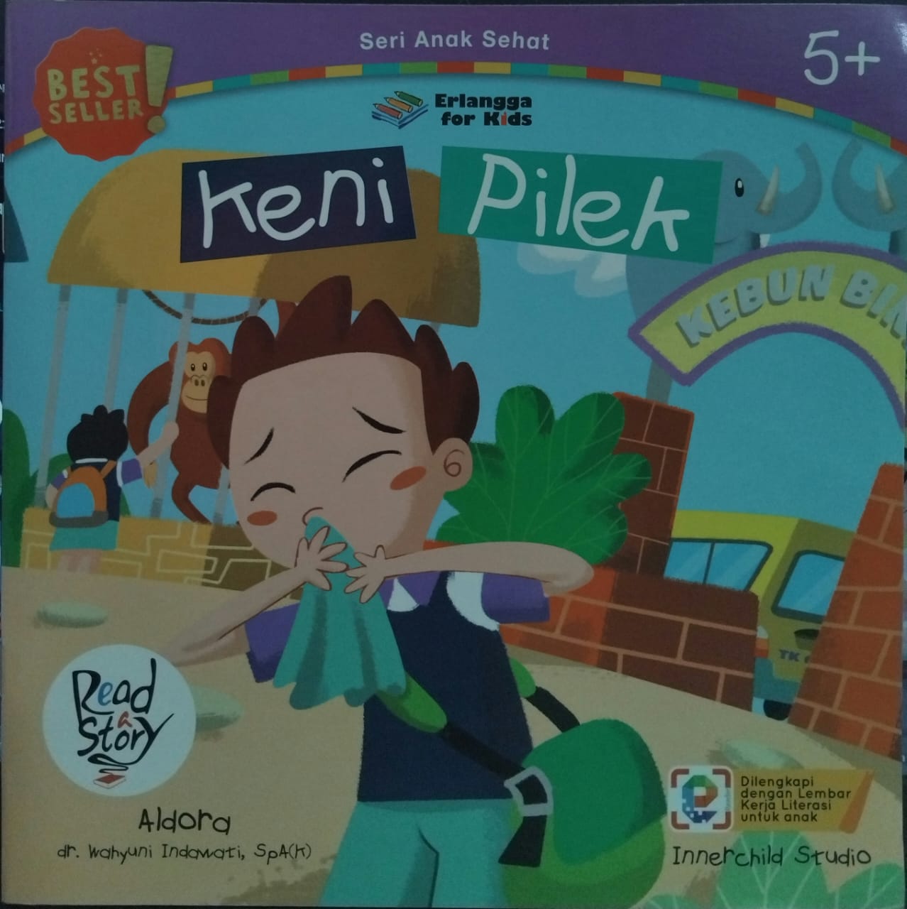 Sampul buku Seri Anak Sehat : KENI PILEK