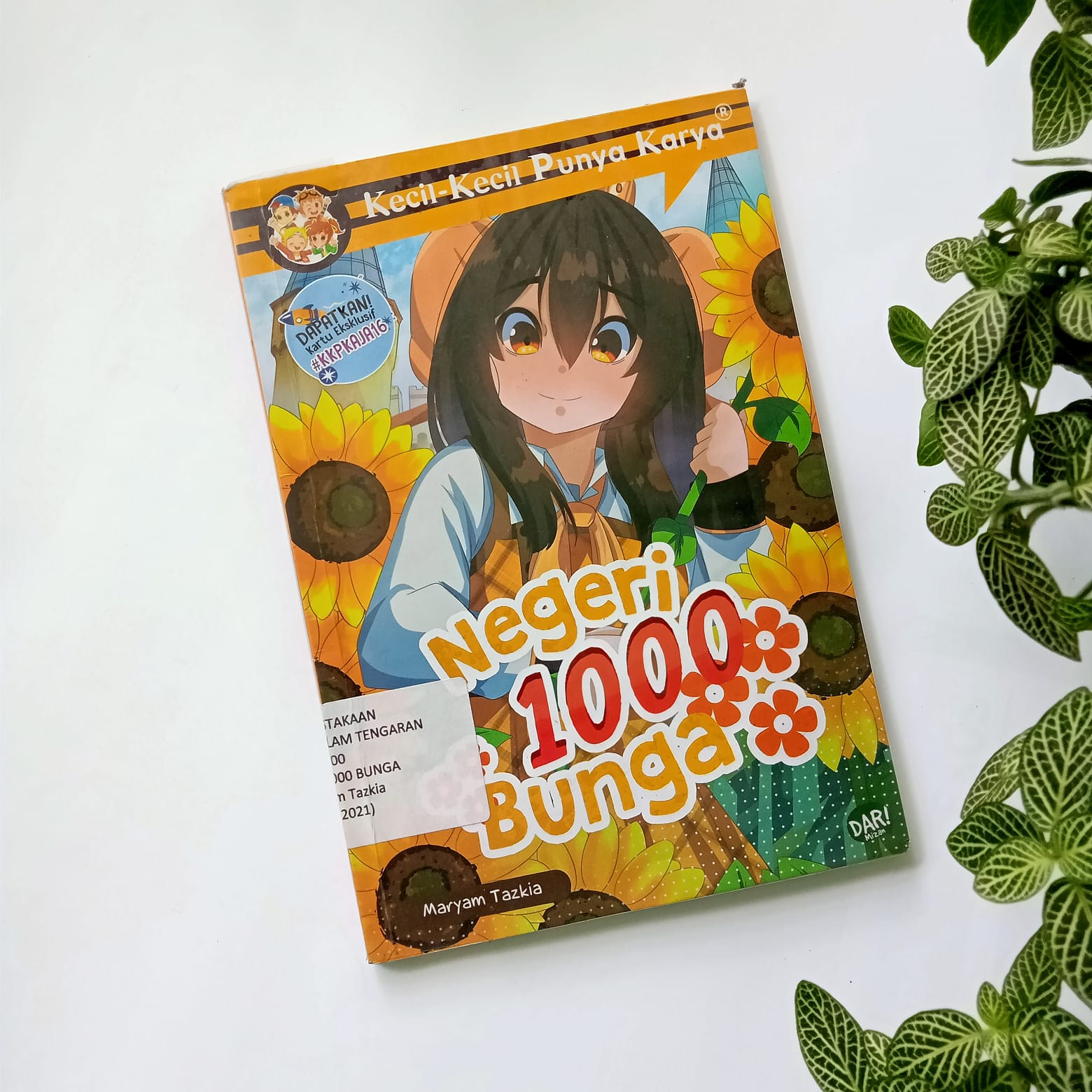 Sampul buku KKPK NEGERI 1000 BUNGA