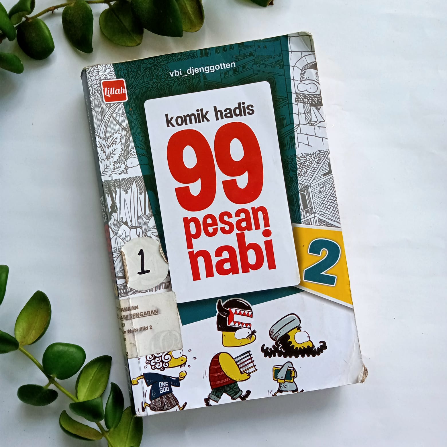 Sampul buku KOMIK HADIS 99 PESAN NABI  VOL.2 C.1