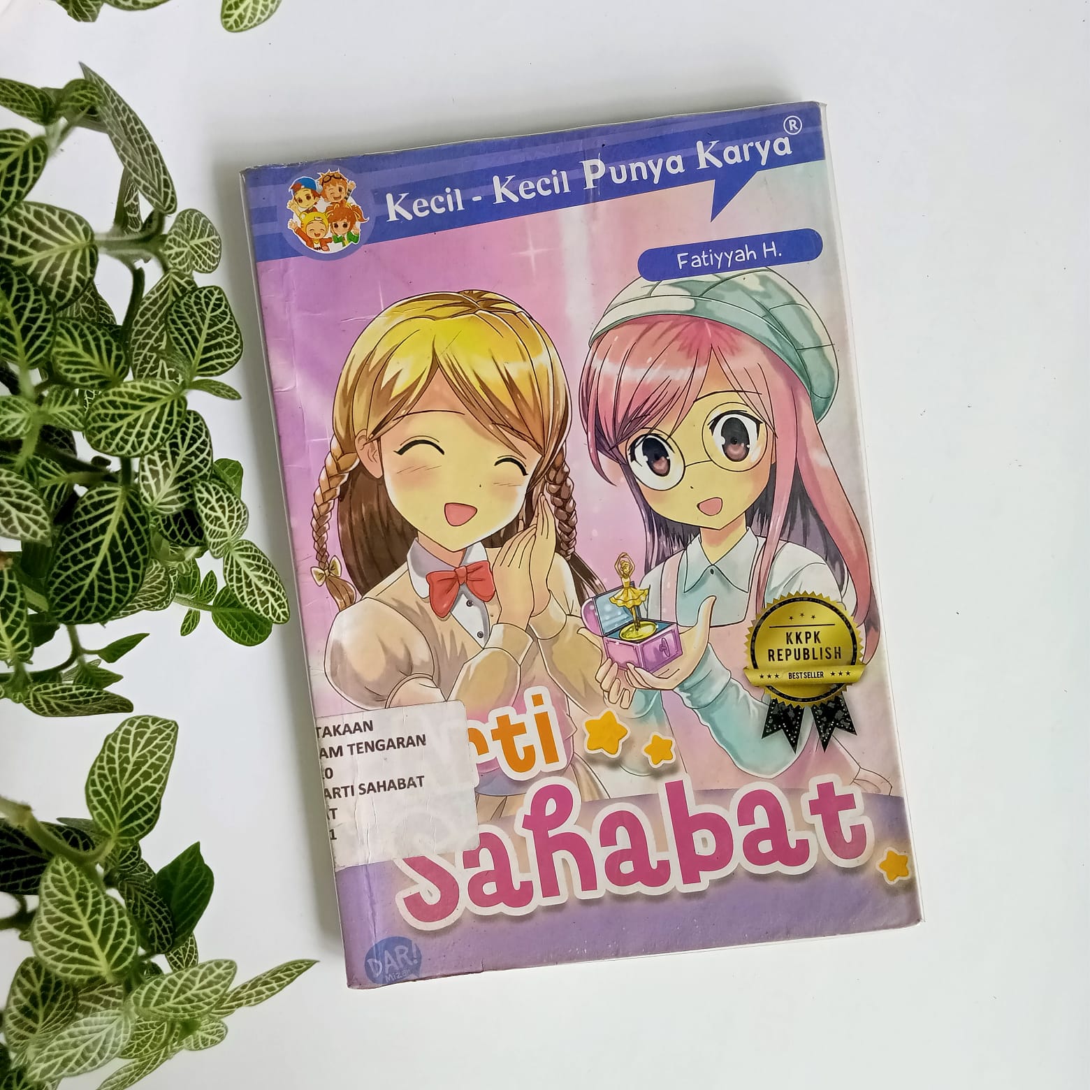 Sampul buku KKPK : ARTI SAHABAT