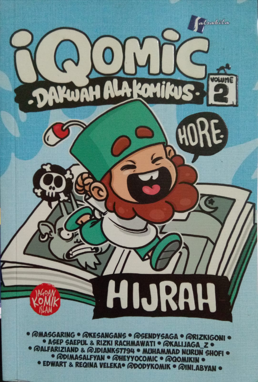 Sampul buku KOMIK: IQOMIC :DAKWAH ALA KOMIKUS V.2 HIJRAH