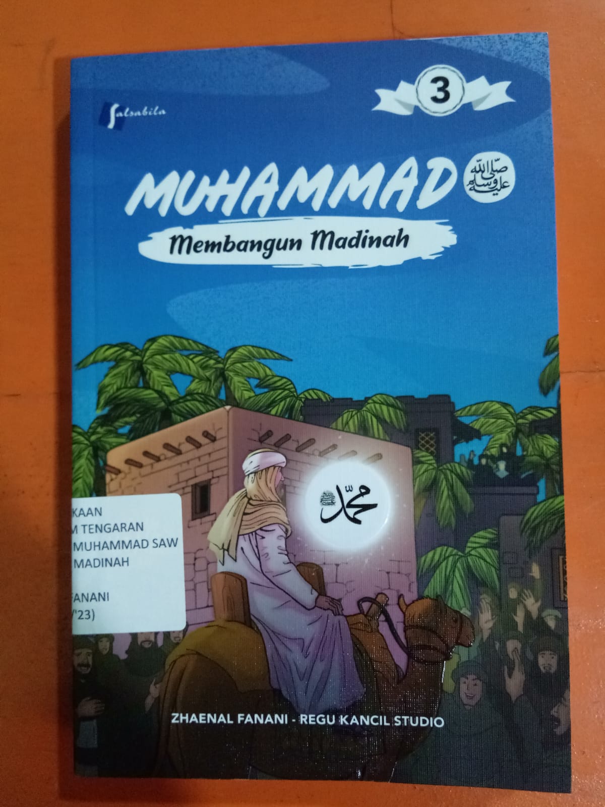 Sampul buku JAGOAN KOMIK ISLAM: MUHAMMAD SAW MEMBANGUN MADINAH
