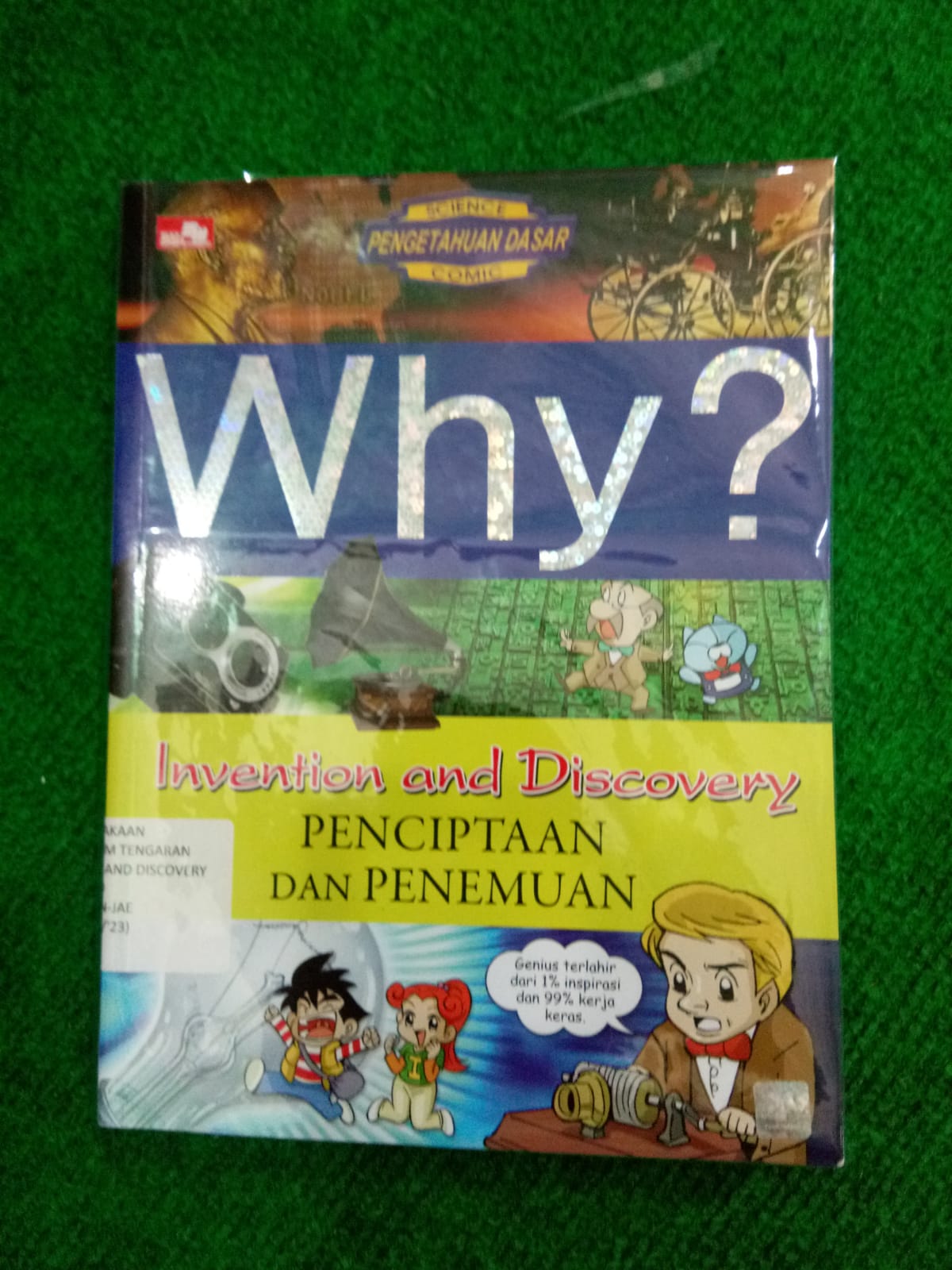 Sampul buku WHY? : INVENTION AND DISCOVERY