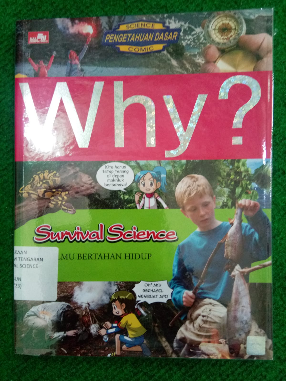 Sampul buku WHY? : SURVIVAL SCIENCE