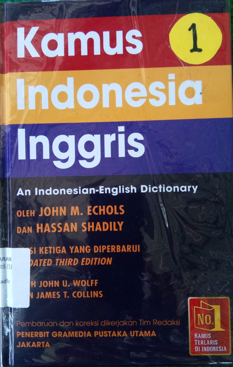 Sampul buku KAMUS INDONESIA INGGRIS (1)