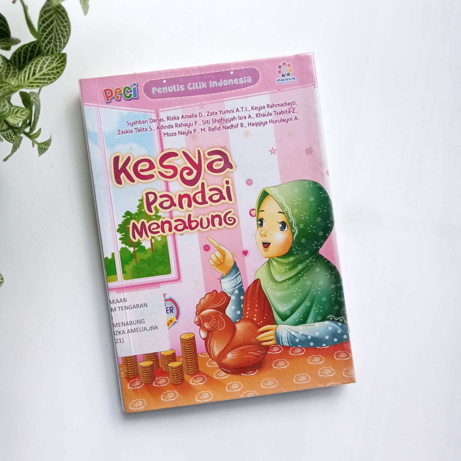 Sampul buku PECI (PENULIS CILIK INDONESIA): KESYA PANDAI MENABUNG