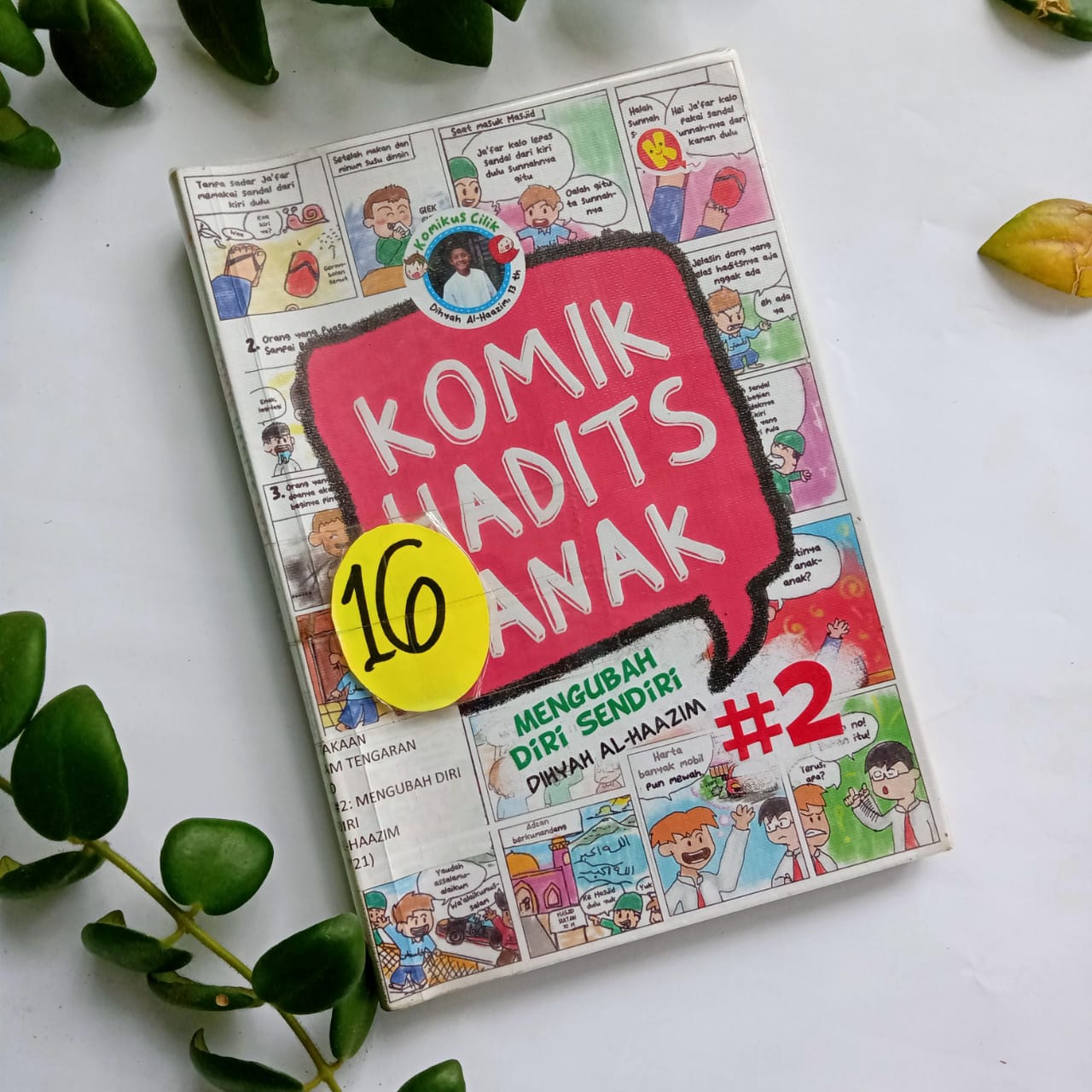 Sampul buku KOMIK HADITS ANAK #2 MENGUBAH DIRI SENDIRI (16)