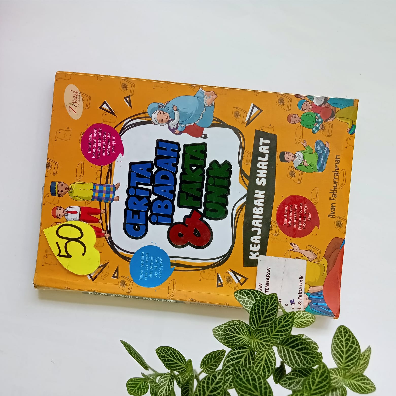 Sampul buku CERITA IBADAH & FAKTA UNIK : KEAJAIBAN SHALAT ( 50 )