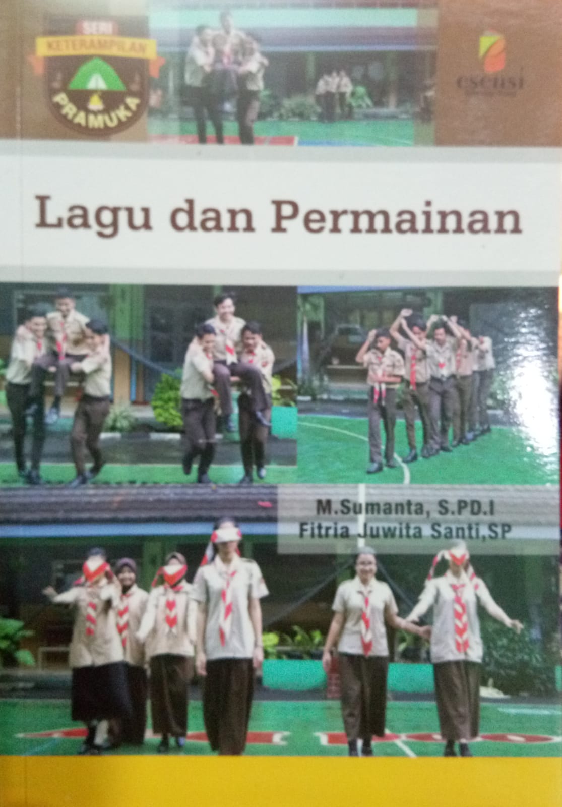 Sampul buku SERI KETRERAMPILAN PRAMUKA: LAGU & PERMAINAN