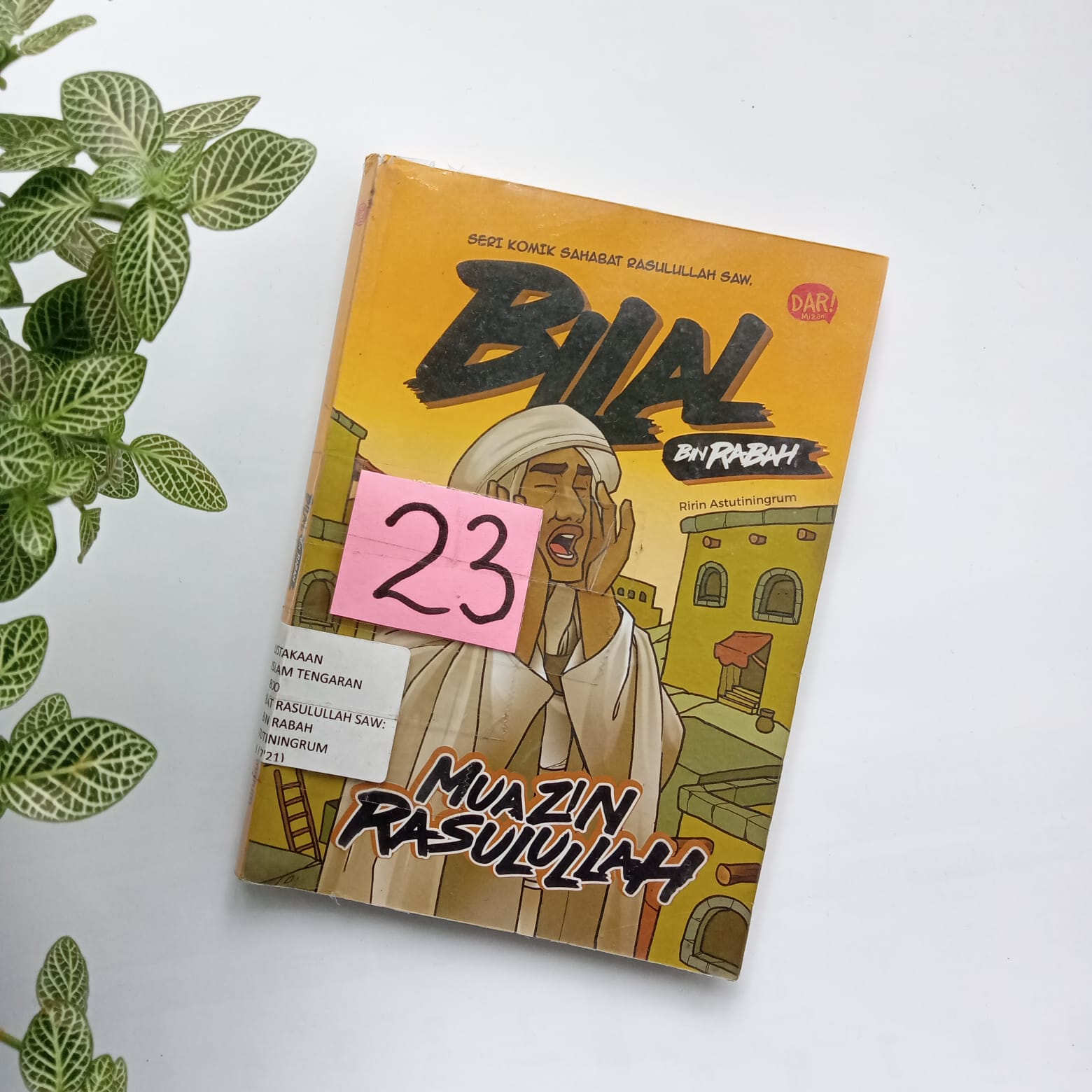 Sampul buku BILAL BIN RABAH MUAZIN RASULULLAH (23)
