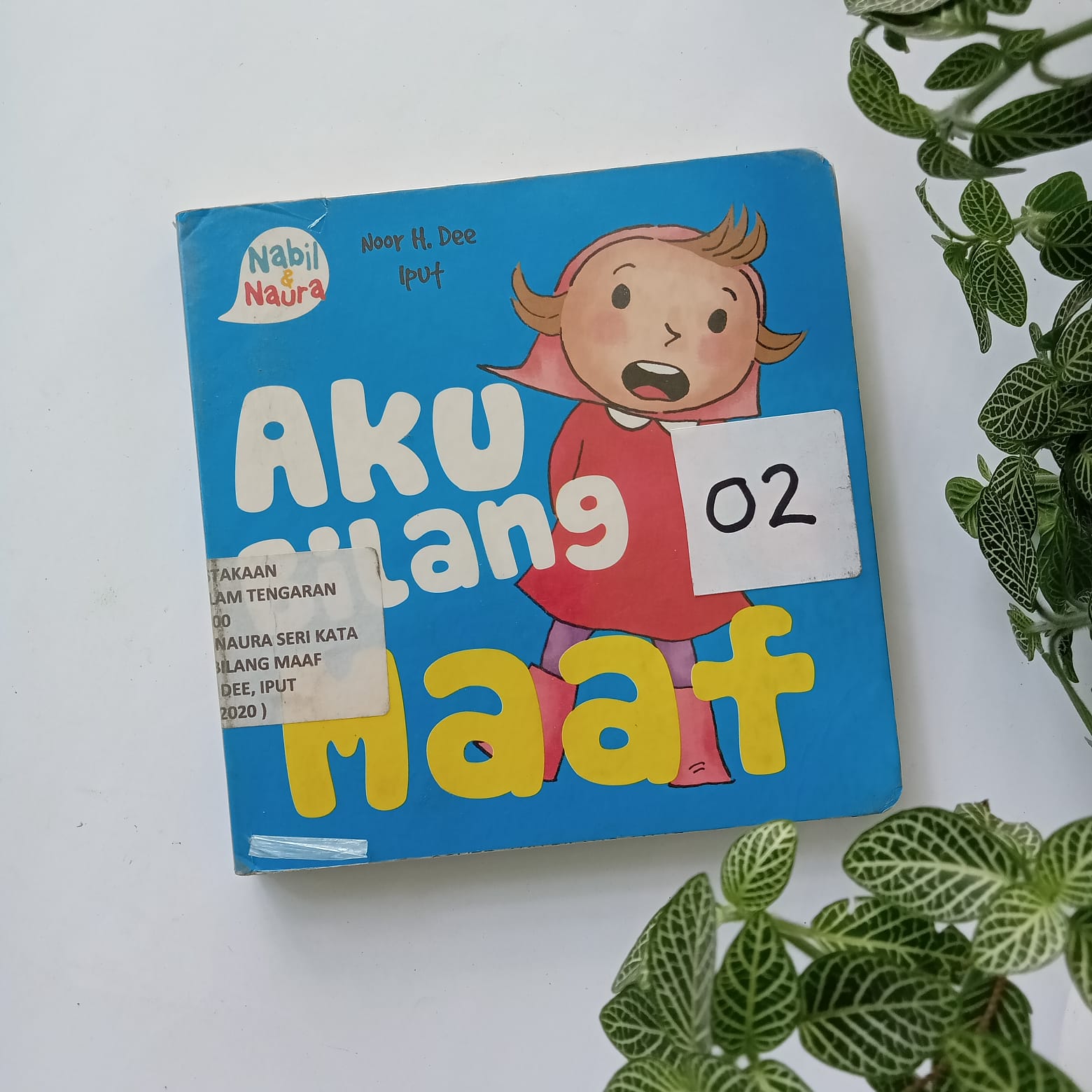 Sampul buku NABIL & NAURA : AKU BILANG MAAF 02