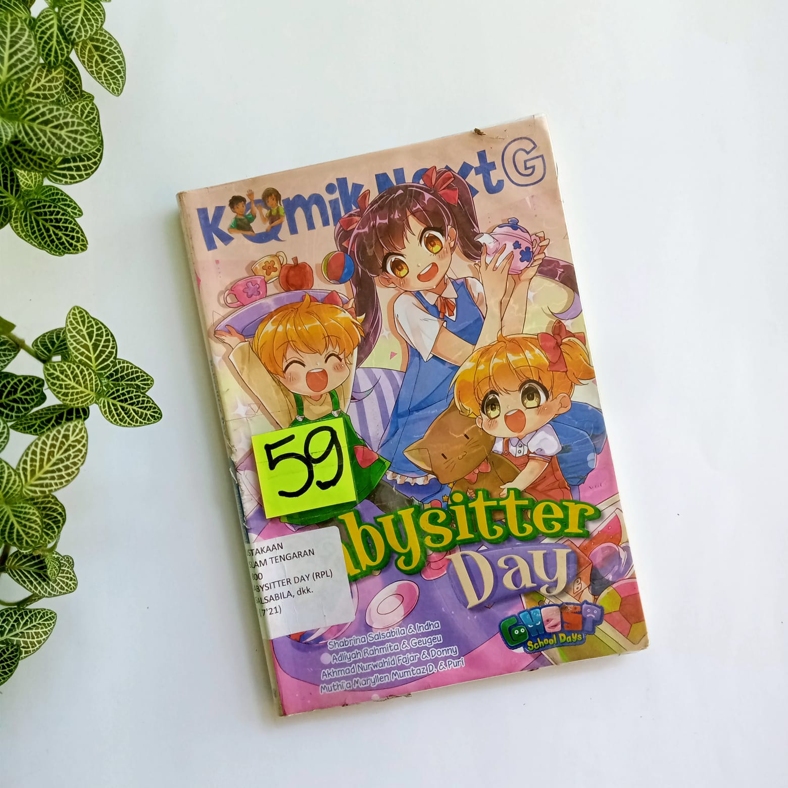 Sampul buku KOMIK NEXT G : BABYSITTER DAY (RPL) ( 59 )