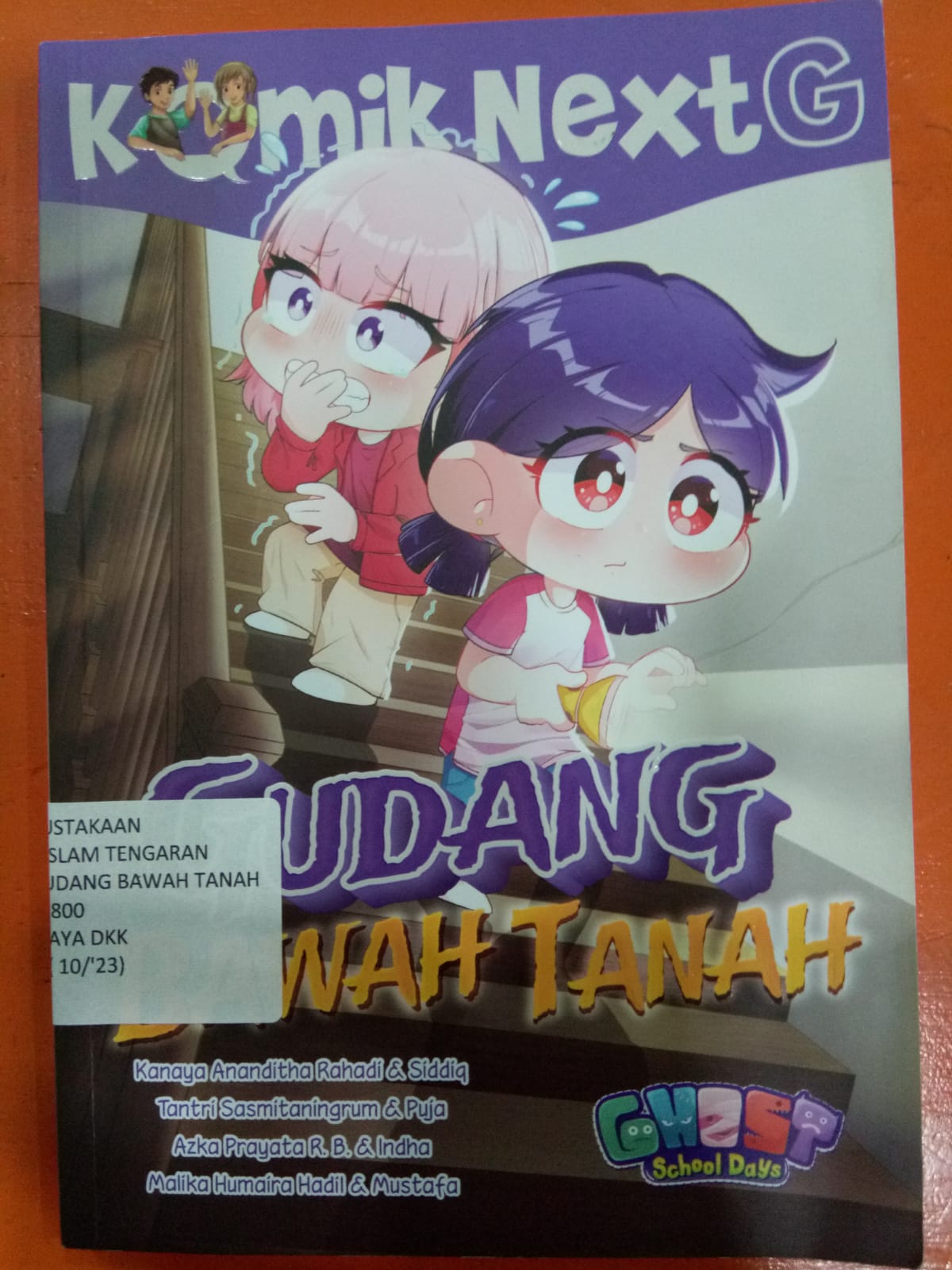 Sampul buku KOMIK NEXT G : GUDANG BAWAH TANAH (18) 10/'23