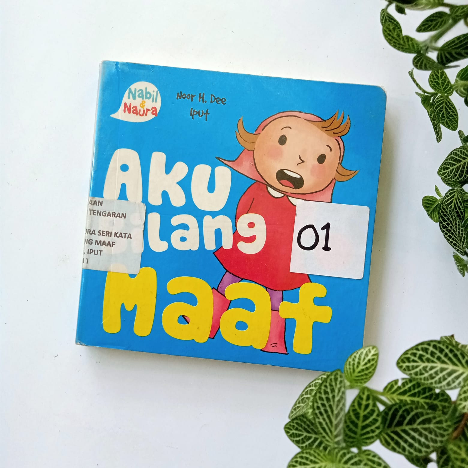 Sampul buku NABIL & NAURA : AKU BILANG MAAF 01