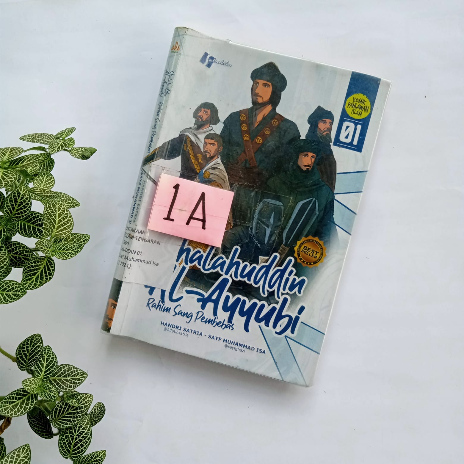 Sampul buku KOMIK SHALAHUDDIN AL AYYUBI VOL 1 ( 1 A)