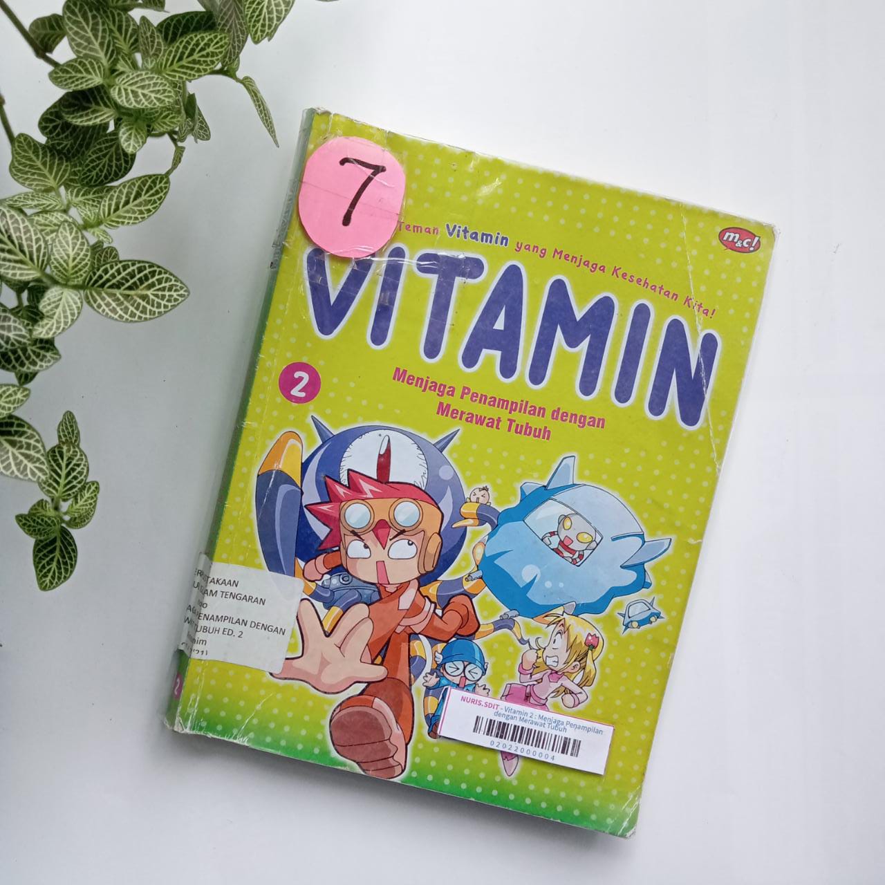 Sampul buku KOMIK VITAMIN VOL 2 :MENJAGA PENAMPILAN DG MERAWAT TUBUH ( 7)