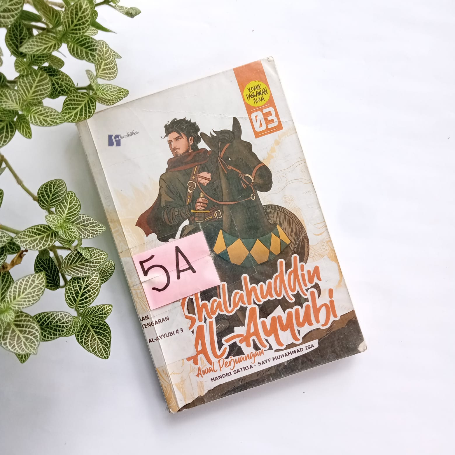 Sampul buku KOMIK SHALAHUDDIN AL AYUBI JILID 3 ( 3A )