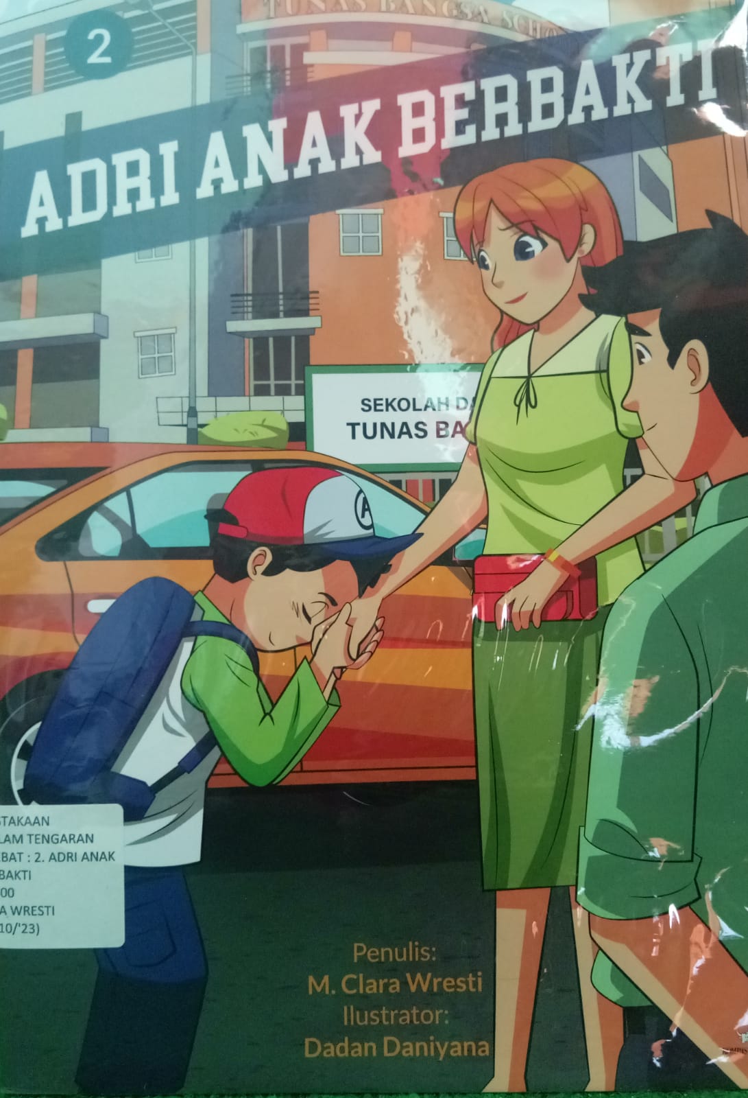 Sampul buku 5 CERITA ANAK HEBAT : 2. ADRI ANAK BERBAKTI