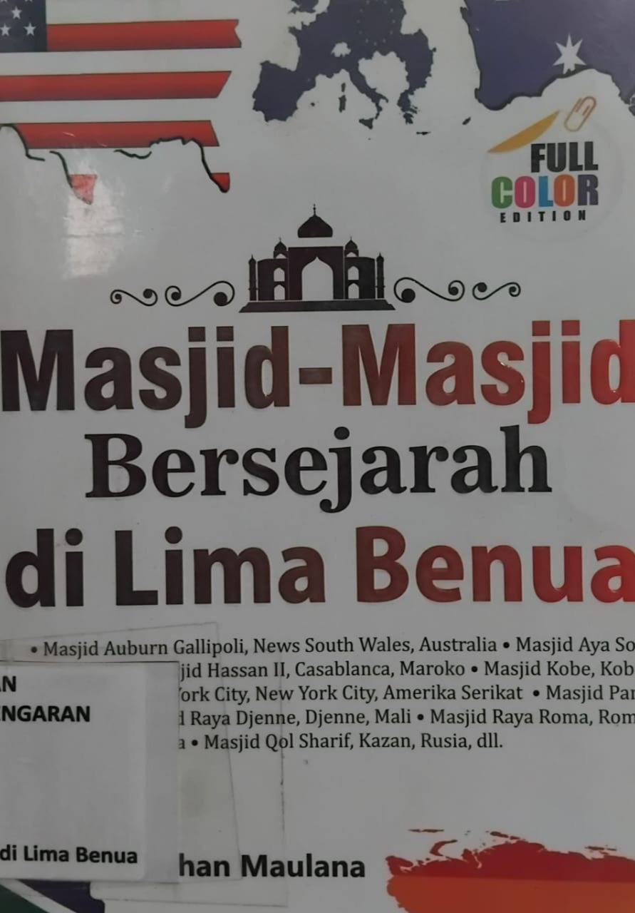 Sampul buku MASJID-MASJID BERSEJARAH DI LIMA BENUA