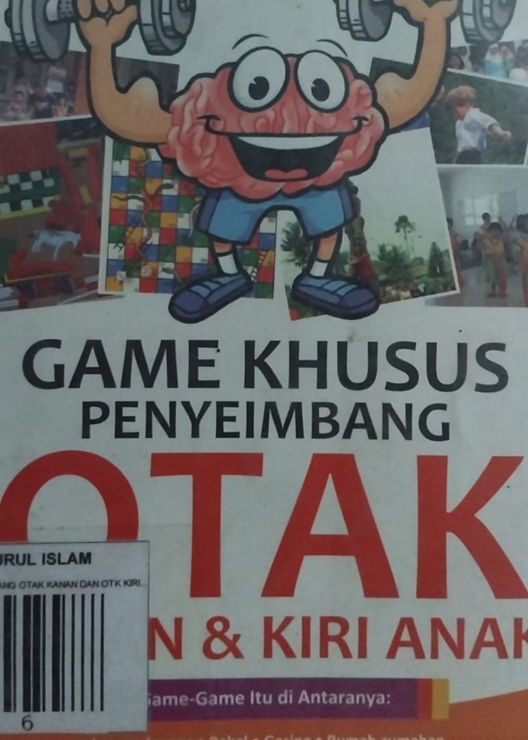 Sampul buku GAME KHUSUS PENYEIMBANG OTAK KANAN & KIRI ANAK
