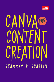 Sampul buku Canva for Content Creation