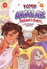 Sampul buku Komik Akhlak Sehari-Hari