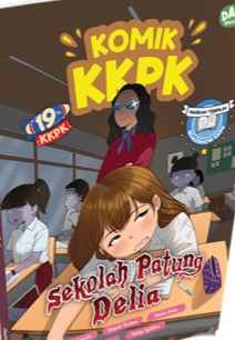 Sampul buku Komik Kkpk Roadshow 6: Sekolah Patung Delia