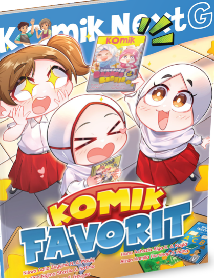 Sampul buku Komik Next G Vol. 654: Komik Favorit