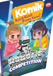 Sampul buku Komik Kkpk: Robotic Competition