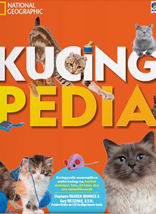 Sampul buku National Geographic Kids : Kucingpedia