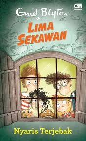 Sampul buku Lima Sekawan: Nyaris Terjebak