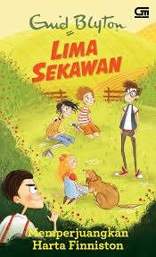 Sampul buku Lima Sekawan: Memperjuangkan Harta Finniston