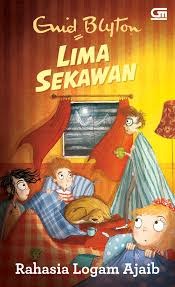 Sampul buku Lima Sekawan: Rahasia Logam Ajaib