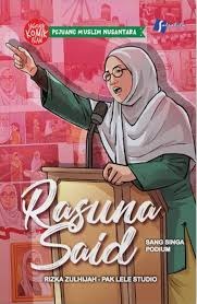 Sampul buku Komik Rasuna Said