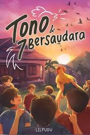 Sampul buku Tono & 7 Bersaudara