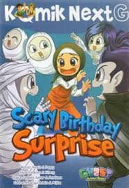 Sampul buku KOMIK NEXT G : SCARY BIRTHDAY SURPRISE