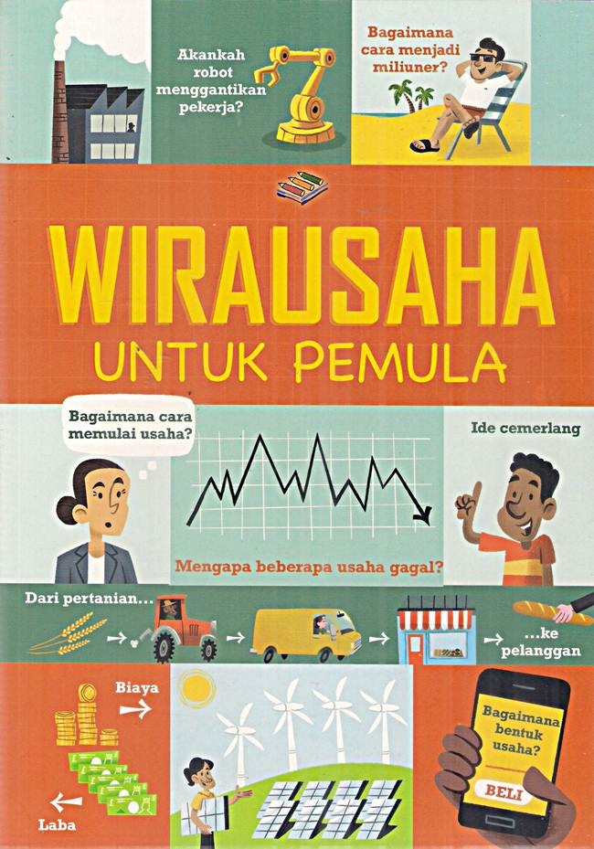 Sampul buku WIRAUSAHA UNTUK PEMULA