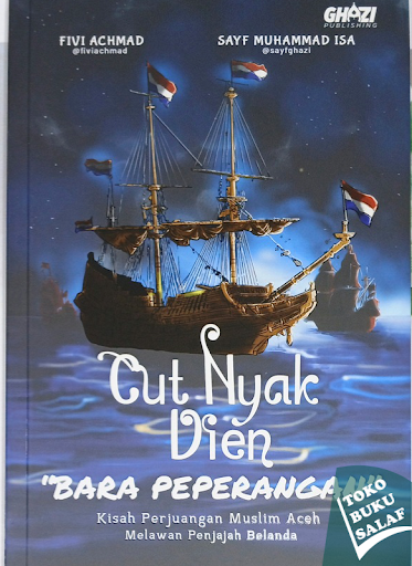 Sampul buku KOMIK CUT NYAK DIEN  : " BARA PEPERANGAN"
