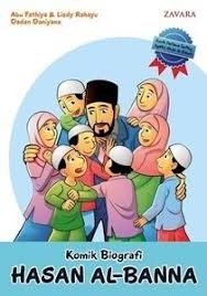 Sampul buku KOMIK BIOGRAFI : HASAN AL-BANNA
