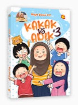 Sampul buku KOMIK : KAKAK VS ADIK # 3