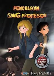 Sampul buku PENCULIKAN SANG PROFESOR