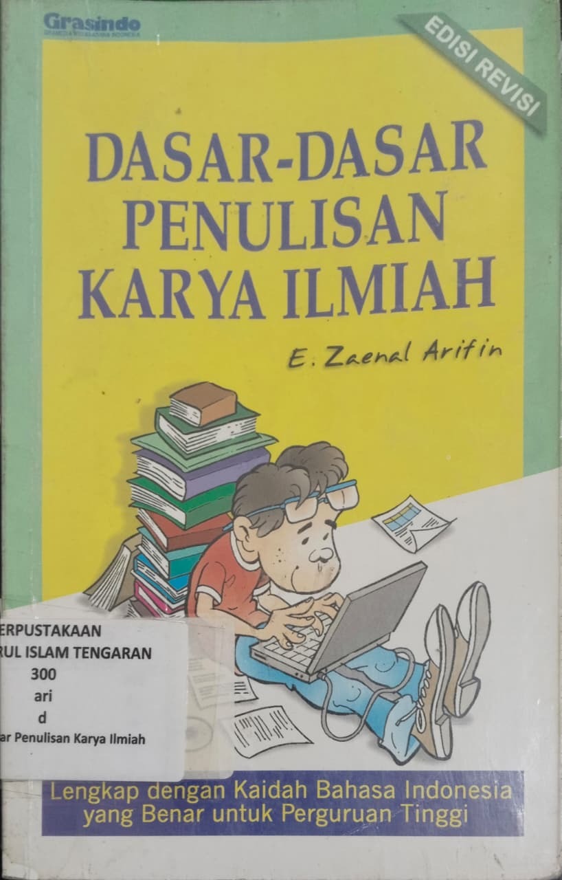 Sampul buku Dasar-dasar Penulisan Karya Ilmiah