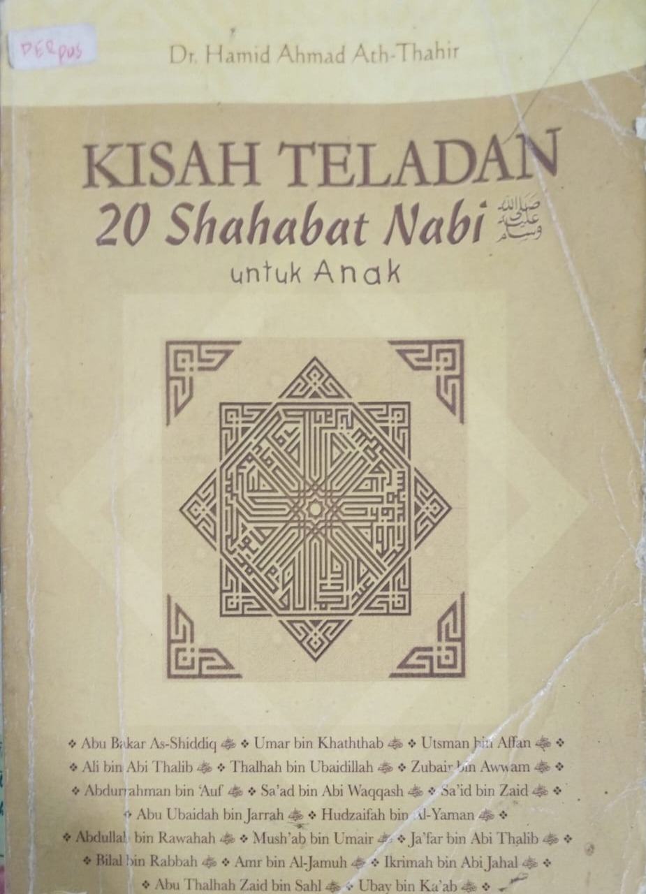 Sampul buku Kisah Teladan 20 Sahabat Nabi SAW untuk Anak