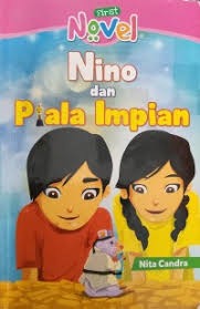 Sampul buku Nino dan Piala Impian