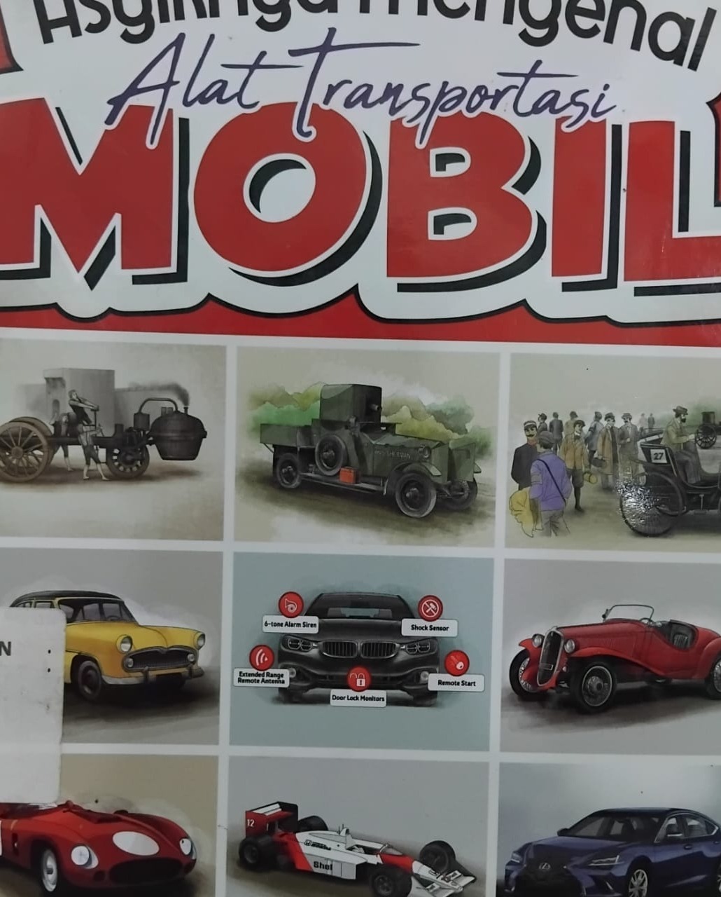 Sampul buku ASYIKNYA MENGENAL ALAT TRANSPORTASI